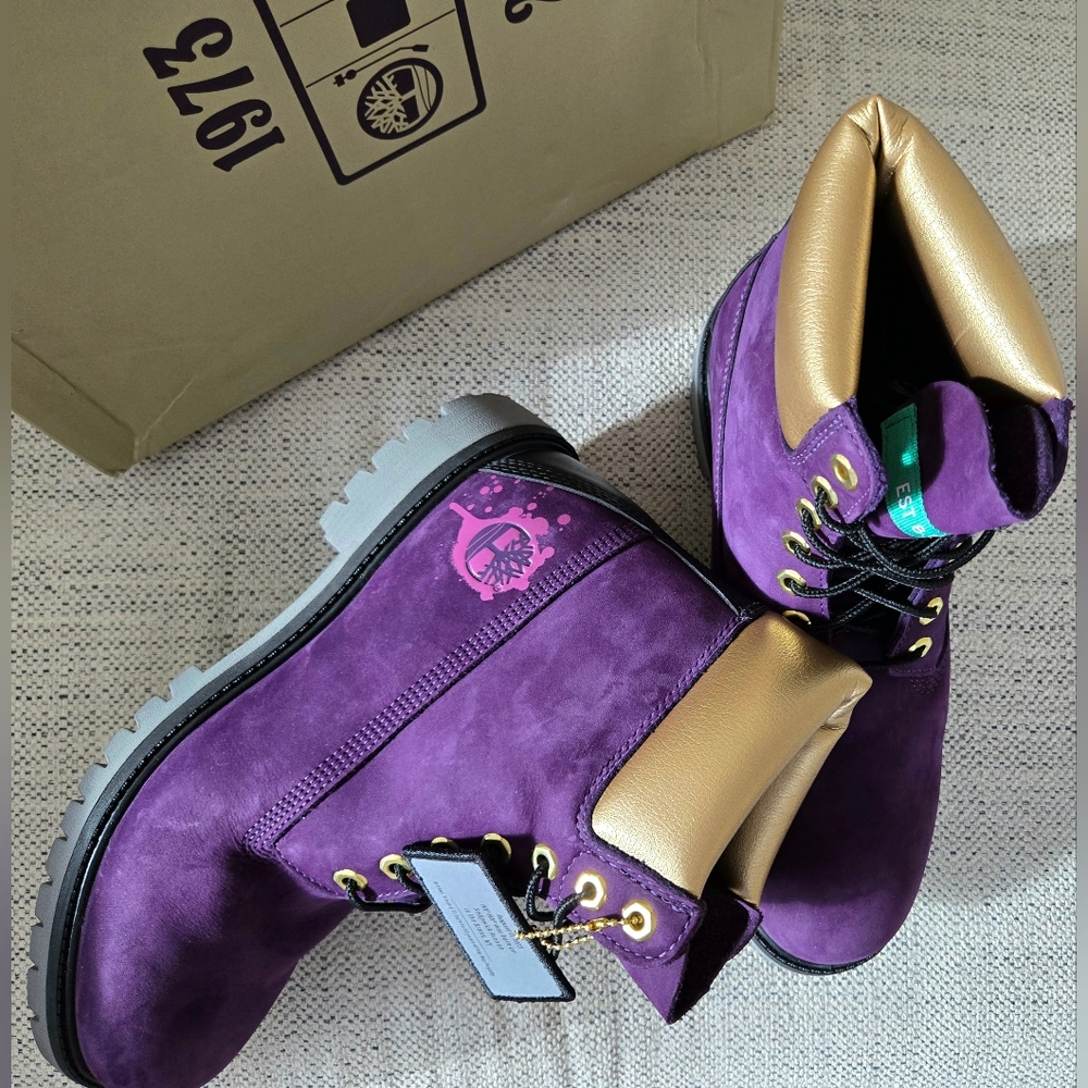 NWB TIMBERLAND Hip-Hop 50th Anniversary 6" Premium Royalty Boots Size:10.5 - Picture 11 of 16